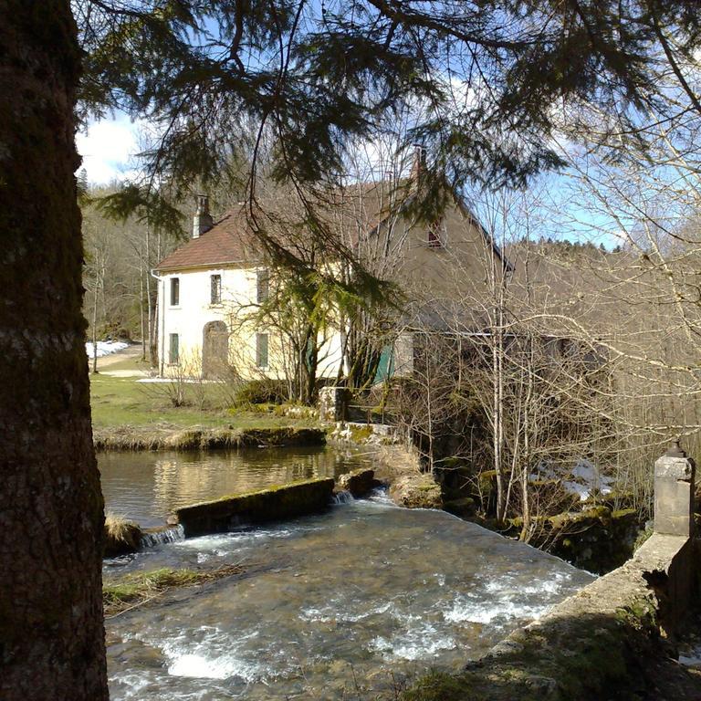 Au Moulin des Fées - Maison d'hôtes Cascades du Hérisson Bonlieu Exterior foto