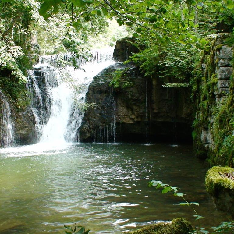 Au Moulin des Fées - Maison d'hôtes Cascades du Hérisson Bonlieu Exterior foto